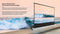 VIVIDSTORM S PRO P Motorized Tension Floor Rising UST ALR Perforated Projector screen