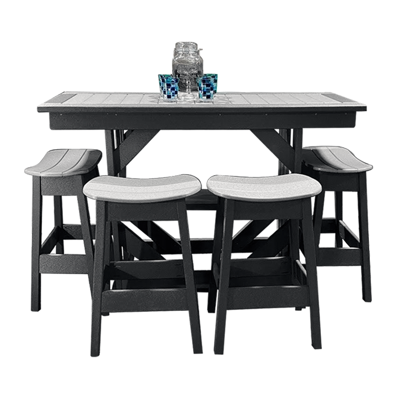 Buck Stove Breakfast Brunch Buffet With 4 Stools - FF BRBB