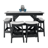 Buck Stove Breakfast Brunch Buffet With 4 Stools - FF BRBB