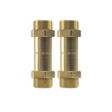 MRCOOL® DIY 3/8 in. x 5/8 in. Brass Couplers (2-Pack) with 75 ft. of Communication Wire