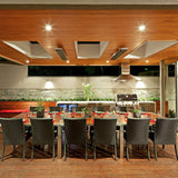 Dimplex DLW 70" Black Long Wave Radiant Electric Heater For Outdoor And Indoor, 3200W (SAK89384)