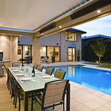 Dimplex DLW 70" Black Long Wave Radiant Electric Heater For Outdoor And Indoor, 3200W (SAK89384)