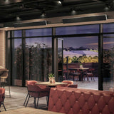 Dimplex DLW 70" Black Long Wave Radiant Electric Heater For Outdoor And Indoor, 3200W (SAK89384)