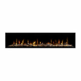 Dimplex Ignite Evolve Built-In Frosted Tumbled Glass Linear Electric Fireplace With Heat Boost System & Trim Kit (SAK59214)