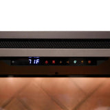 Dimplex Revillusion Built-In Electric Firebox W/ Weathered Concrete Line & Plug Kit [RBF30/42WC-FG] (SAK46891)