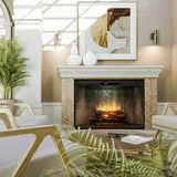 Dimplex Revillusion Built-In Electric Firebox W/ Weathered Concrete Line & Plug Kit [RBF30/42WC-FG] (SAK46891)