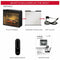 Dimplex Revillusion Herringbone Brick Built-In Electric Firebox With Front Glass [RBF30/36/42] (SAK12893)