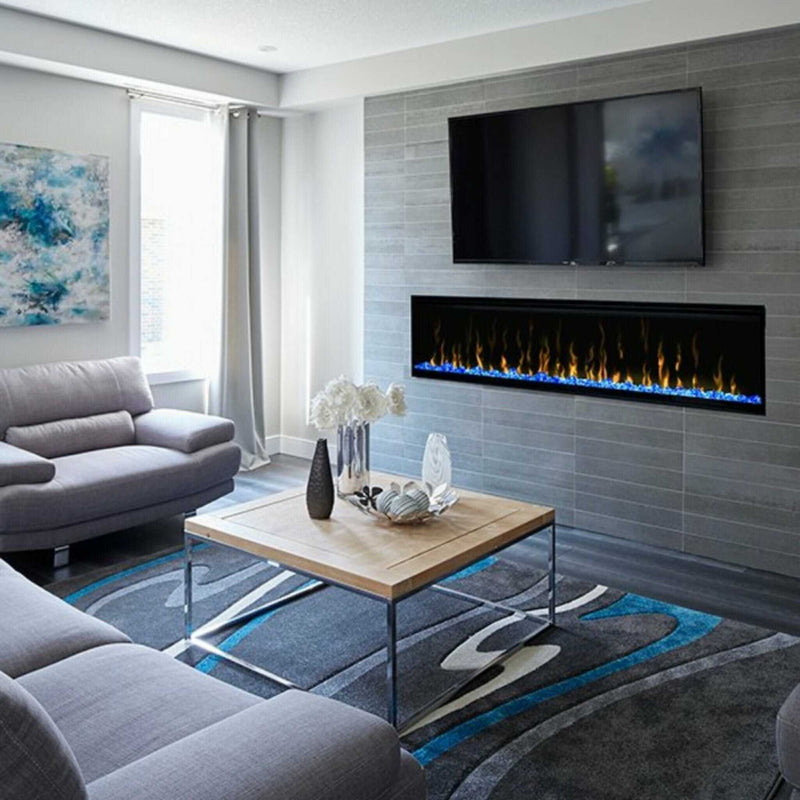 Dimplex IgniteXL 74" Premium Built-In Linear Electric Fireplace With Integrated Heater Fan [XLF74] (SAK14736)