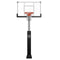 Dominator 54" Glass Backboard Adjustable Basketball Hoop