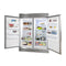 FORNO Appliance Package - 48" Gas Range, Range Hood, 60" Refrigerator, Dishwasher, Microwave Drawer, AP-FFSGS6239-48-8