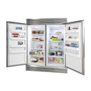 FORNO Appliance Package - 48" Gas Range, Range Hood, 60" Refrigerator, Dishwasher, Microwave Drawer, AP-FFSGS6244-48-21