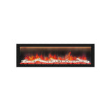 Dynasty Allegro 58" Smart Linear Electric Fireplace With Heater Timer Settings [DY-BFM58] (SAK23948)