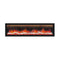 Dynasty Allegro 76" Black Smart Linear Electric Fireplace [DY-BFM76] (SAK56392)