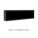 Dynasty Allegro 68" Smart Linear Electric Fireplace With Remote Control [DY-BFM68] (SAK87415)