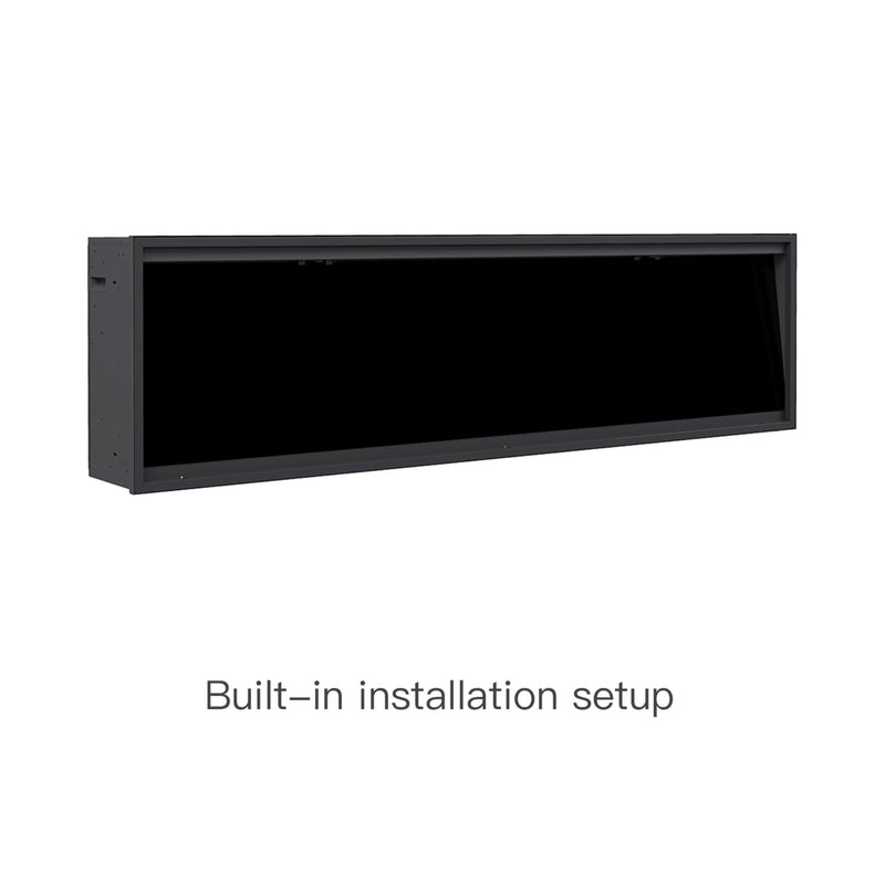 Dynasty Allegro 82" Flush Mount Smart Linear Electric Fireplace [DY-BFM82] (SAK29014)