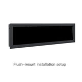 Dynasty Allegro 82" Flush Mount Smart Linear Electric Fireplace [DY-BFM82] (SAK29014)