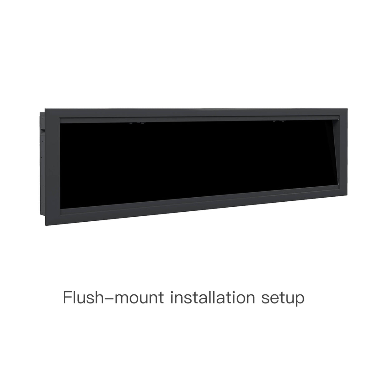 Dynasty Allegro 58" Smart Linear Electric Fireplace With Heater Timer Settings [DY-BFM58] (SAK23948)