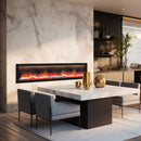 Dynasty Allegro 82" Flush Mount Smart Linear Electric Fireplace [DY-BFM82] (SAK29014)