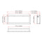 Dynasty Cascade 52" Recessed Smart Linear Electric Fireplace With Dynasty App [DY-BTX52] (SAK73485)