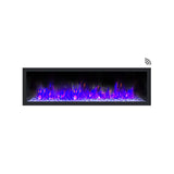 Dynasty Cascade 64" Smart Linear Electric Fireplace With Front Facing Heater [DY-BTX64] (SAK15932)