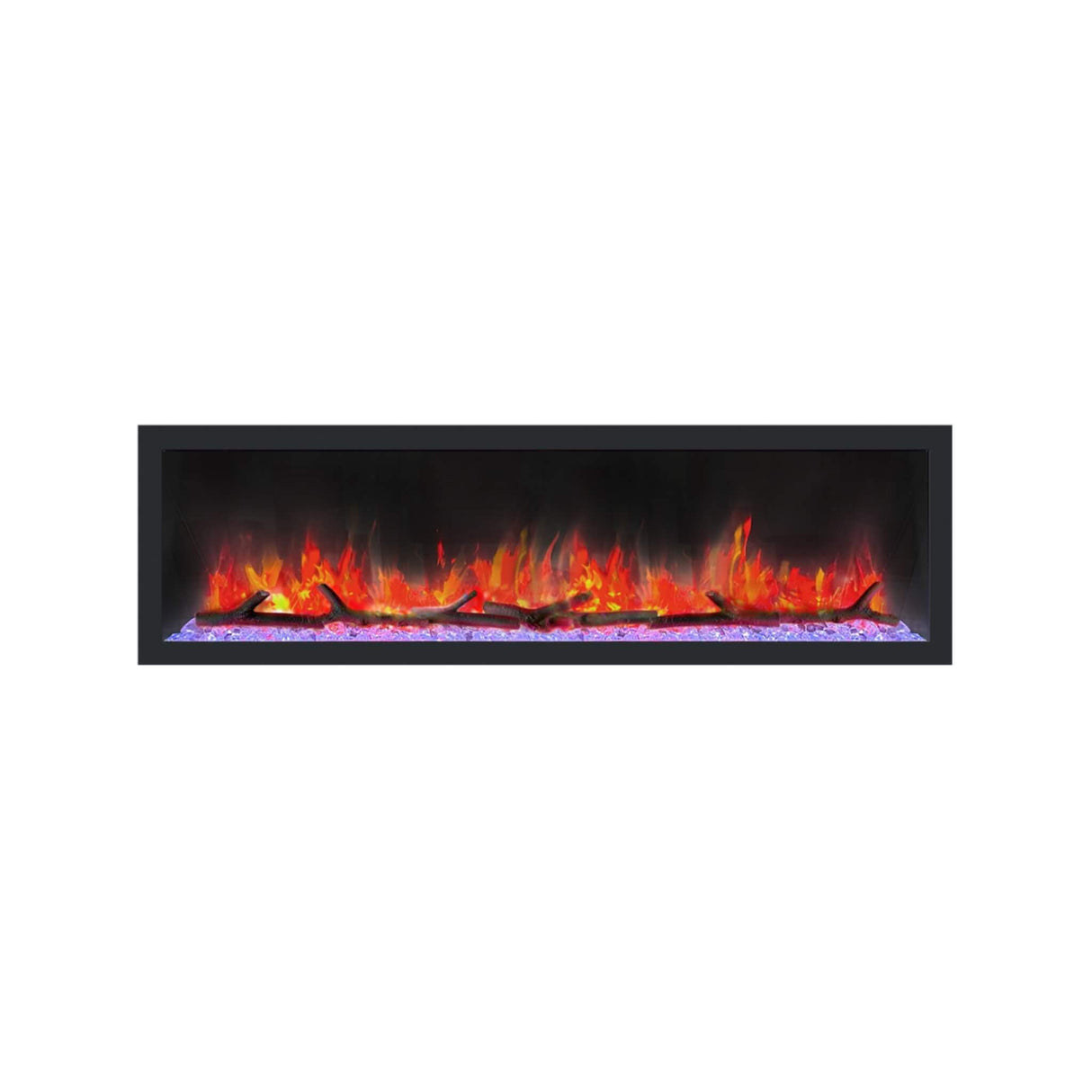 Dynasty Cascade 64" Smart Linear Electric Fireplace With Front Facing Heater [DY-BTX64] (SAK15932)