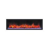 Dynasty Cascade 64" Smart Linear Electric Fireplace With Front Facing Heater [DY-BTX64] (SAK15932)