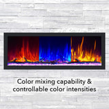 Dynasty Cascade 82" Recessed Linear Electric Fireplace [DY-BTX82] (SAK30567)