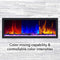 Dynasty Cascade 52" Recessed Smart Linear Electric Fireplace With Dynasty App [DY-BTX52] (SAK73485)