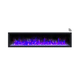 Dynasty Cascade 82" Recessed Linear Electric Fireplace [DY-BTX82] (SAK30567)