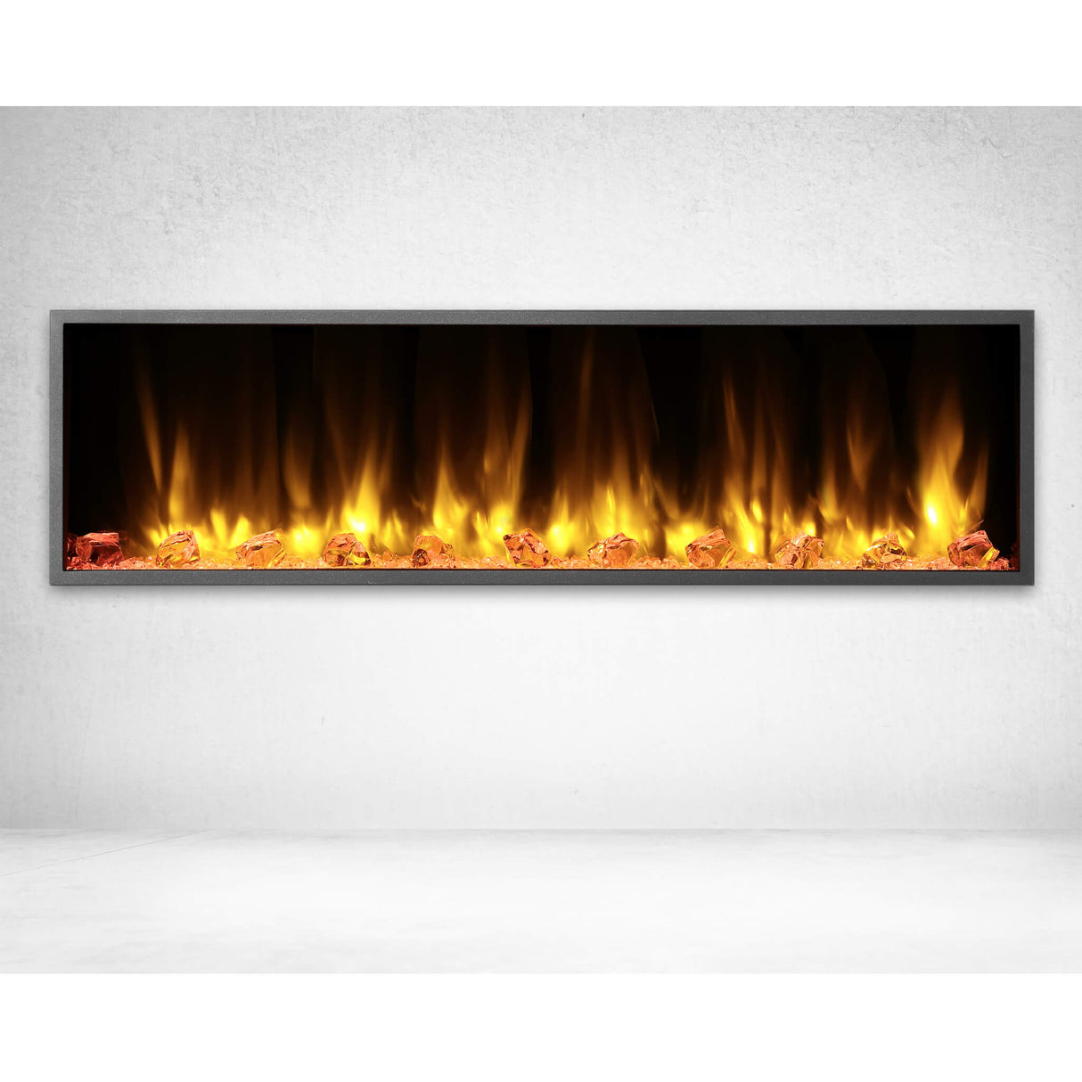 Dynasty Harmony 57" Recessed Smart Linear Electric Fireplace With Remote Control [DY-BEF57] (SAK41756)
