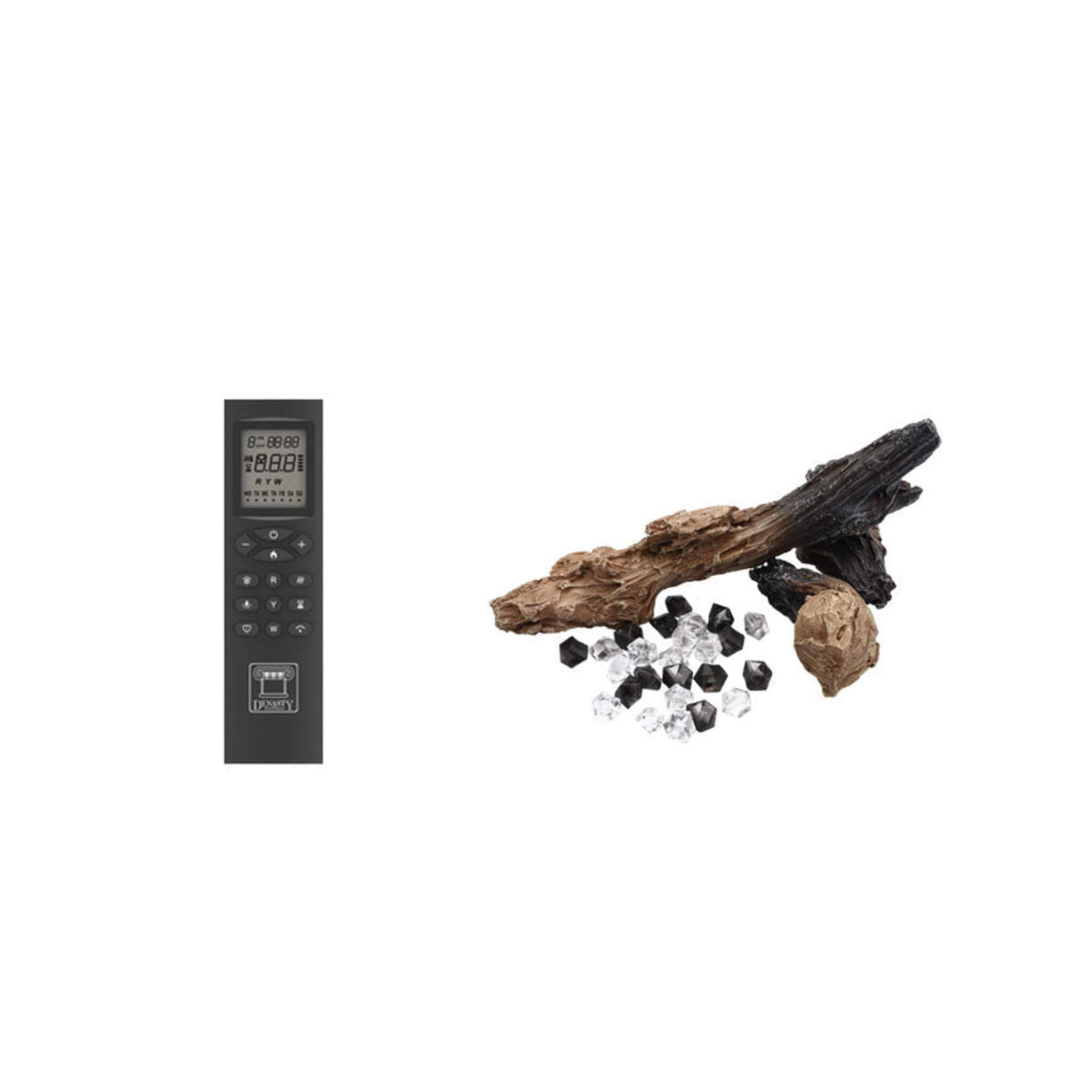 Dynasty Tempo 76" Virtual Linear Electric Fireplace [DY-FVX76] (SAK84710)