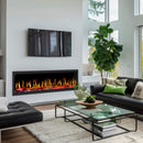 Dynasty Tempo 76" Virtual Linear Electric Fireplace [DY-FVX76] (SAK84710)