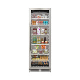 Edgestar 13.7 Cubic Feet Commercial Beverage Merchandiser With Temperature Alarm And Reversible Door, 24" (SAK62395)