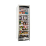 Edgestar 13.7 Cubic Feet Commercial Beverage Merchandiser With Temperature Alarm And Reversible Door, 24" (SAK62395)