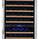 Edgestar 141 Bottle Capacity Freestanding Dual Zone Wine Cooler With Interior Lighting, 24" (SAK49245)