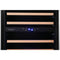 Edgestar 141 Bottle Capacity Freestanding Dual Zone Wine Cooler With Interior Lighting, 24" (SAK49245)