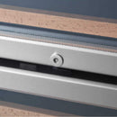 Edgestar 142 Bottle Built-In Dual Zone Double Door Wine Cooler With Door Lock, 24" (SAK30742)