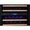 Edgestar 24" Wide 131 Bottle Capacity Built-In Triple Zone Wine Cooler (SAK65891)