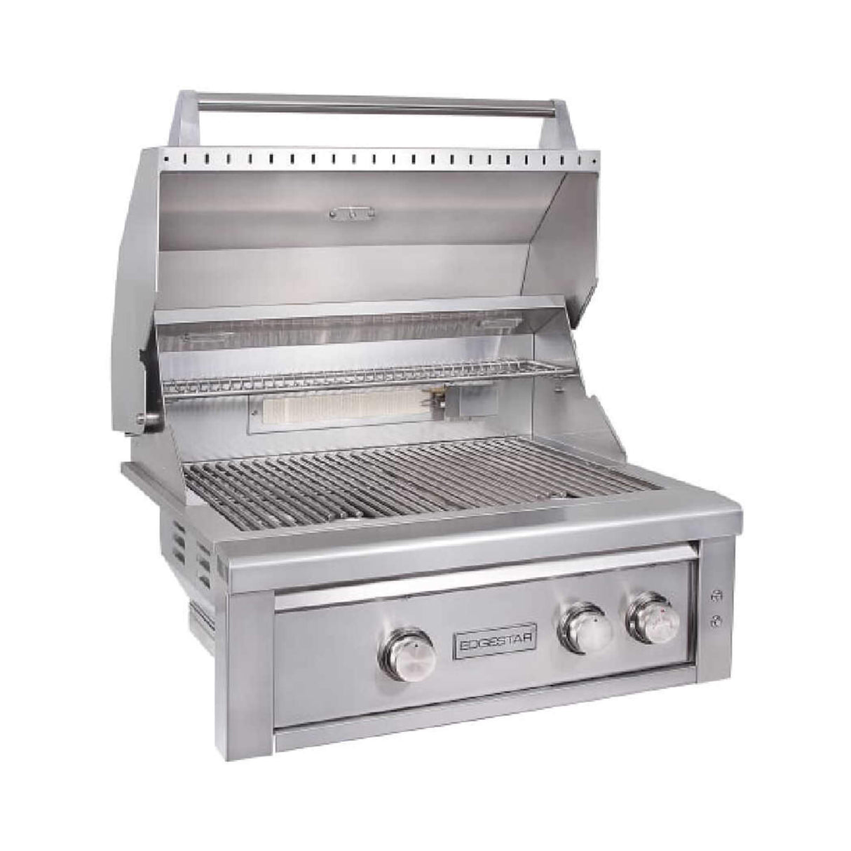 Edgestar 60K BTU 30" Natural Gas Built-In Grill With Lighted Grill Area And Double Access Doors (SAK82568)