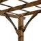 [10x12FT] Premium Outdoor Brown Cedar Wood Pergola For Spacious Patios (SAK45639)