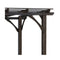 [10x12FT] Premium Outdoor Brown Cedar Wood Pergola For Spacious Patios (SAK45639)