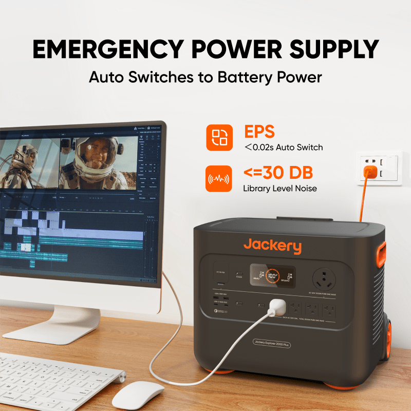 Jackery Solar Generator  2000 Plus Kit (4kWh)