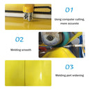 Extra Large Inflatable Floating Yacht Water Slide With Air Pump And Protection Net (SAK97618)