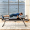 Extra Large Multi-Functional Pilates Reformer Machine With Dynamic Resistance Cords And Aerobic Rebounder, Black (SAK32879)