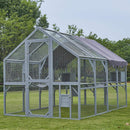 Extra Large Outdoor Cat Kitten Playpen House With Platforms, And Waterproof Cover (SAK55092)