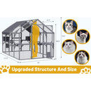 Extra Large Outdoor Cat Kitten Playpen House With Platforms, And Waterproof Cover (SAK55092)