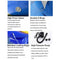 Extra Large Inflatable Private Dock Swimming Pool Yacht Water Slide With Safety Net And Electric Air Pump (SAK14286)