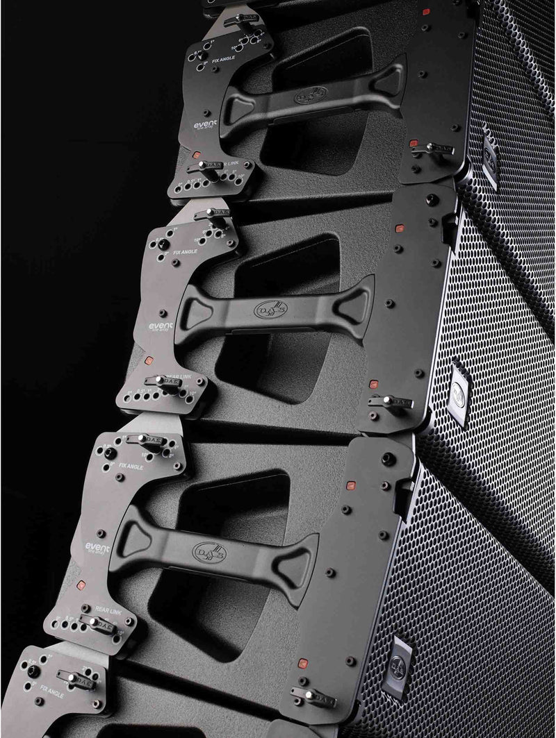 DAS Audio EVENT-210A-115, Powered 3-Way Compact Line Array Module - Black