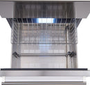 FORNO Appliance Package - 30" Dual Fuel Range, 30" Range Hood, 60" Refrigerator, Dishwasher, Microwave Drawer, Wine Cooler, AP-FFSGS6125-30-W-9