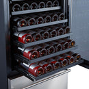 FORNO Appliance Package - 36 Inch Pro Gas Range, Range Hood, Refrigerator, Microwave Drawer, Dishwasher, Wine Cooler, AP-FFSGS6260-36-W-9